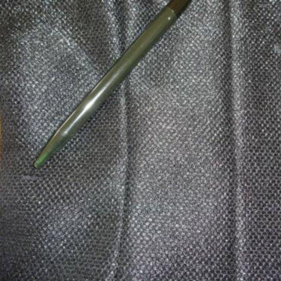 CHANEL Auth Black Shimmery Button Front Long Fitted Blazer Jacket 34 - Picture 9 of 9